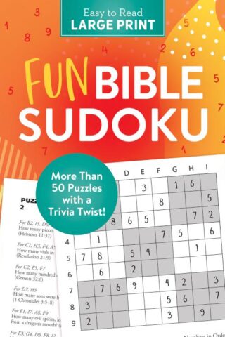 9781636091648 Fun Bible Sudoku Easy To Read Large Print (Large Type)