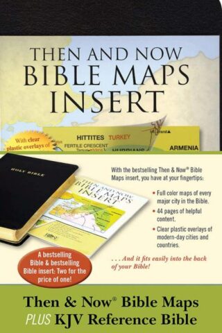 9781683071860 Then And Now Bible Maps Insert Plus Thinline Reference Bible Bundle