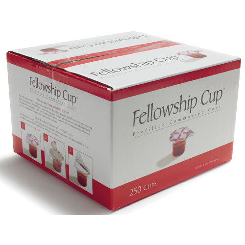 081407011578 Fellowship Prefilled Communion Cups Box Of 250