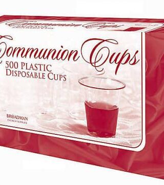 081407017808 Plastic Disposable Communion Cups