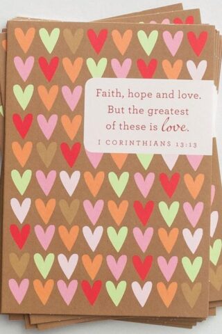 081983452178 Faith Hope And Love Packaged Notes