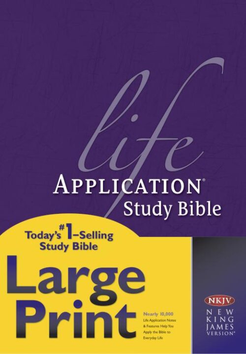 9781414378954 Life Application Study Bible Large Print