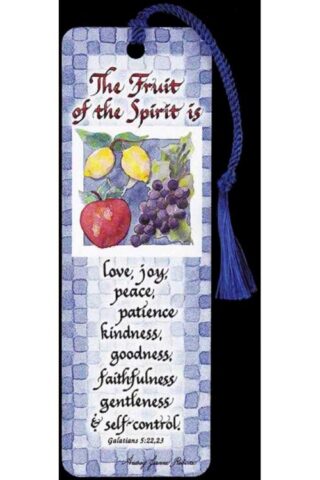 603799021739 Fruit Of The Spirit Tassel Bookmark