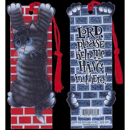 603799167635 Lord Please Help Me Cat Tassel Bookmark