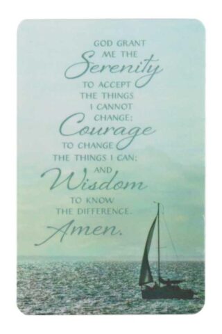 603799315821 Serenity Prayer Pocket Card