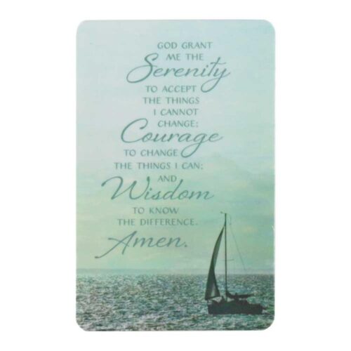 603799315821 Serenity Prayer Pocket Card