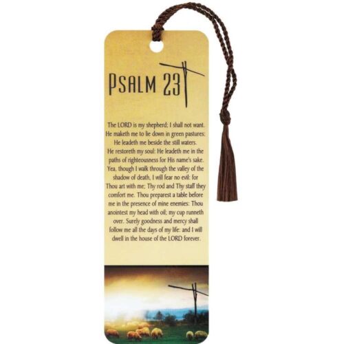 603799416290 Psalm 23 Tassel Bookmark