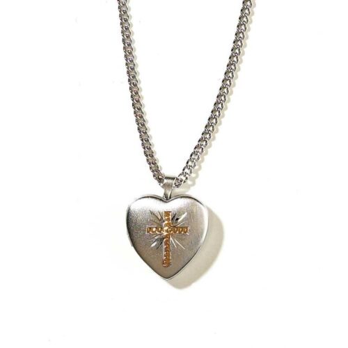 714611136408 Heart Locket With Cross