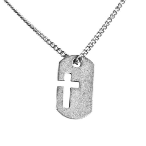 714611162865 Dogtag Cutout Cross