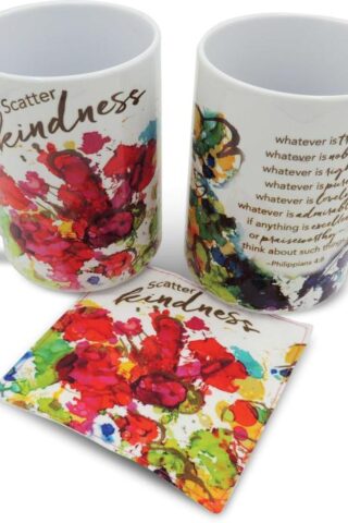 785525306102 Lovitude Scatter Kindness With Coaster