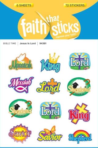 9781414394381 Jesus Is Lord Stickers