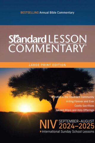 9780830786664 Standard Lesson Commentary NIV 2024-2025 Large Print Edition (Large Type)