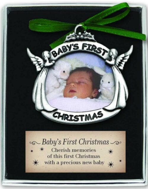 785525064118 Babys 1st Christmas Photo Frame (Ornament)