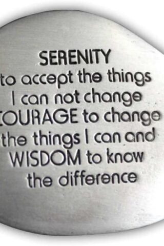 785525259248 Serenity Prayer Soothing Stone