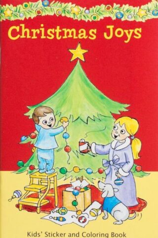 0081983398216 Christmas Joys : Kids Sticker And Coloring Book