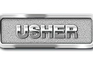 081407006109 Usher Leadership Badge