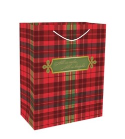 081983592461 Plaid Value Gift Bag