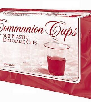 9780805469615 Plastic Communion Cups