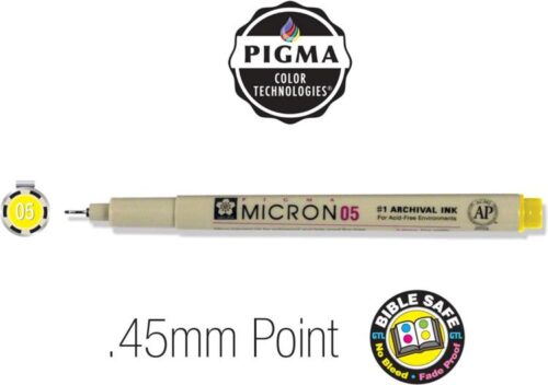 084511370050 PIGMA Micron 05 Bible Underliner