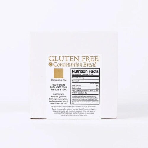 788200565702 Gluten Free Communion Squares