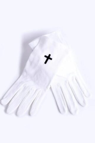 788200504077 Usher Gloves With Black Cross