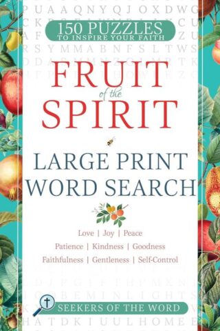 9798887693361 Fruit Of The Spirit Large Print Word Search (Large Type)