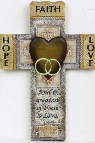 095177462188 Marriage Faith Hope Love Cross