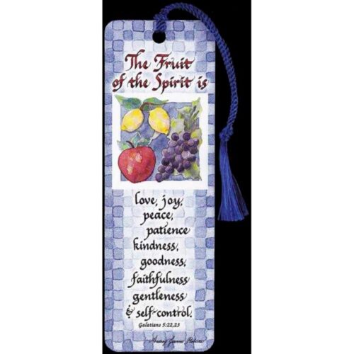 603799021739 Fruit Of The Spirit Tassel Bookmark