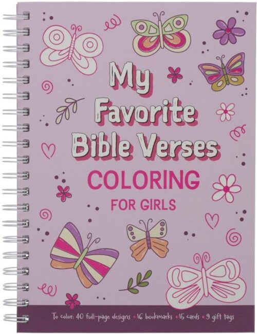 9780638002287 My Favorite Bible Verses Coloring for Girls