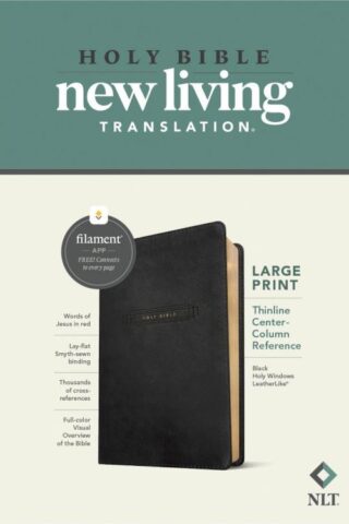 9781496489944 Large Print Thinline Center Column Reference Bible Filament Enabled