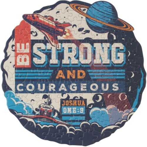 6006937170735 140 Piece Inspirational Scripture Boxed Mini Jigsaw Puzzle for Boys & Girls: Str