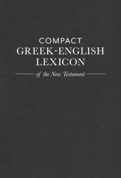 9781619707177 Compact Greek English Lexicon Of The New Testament