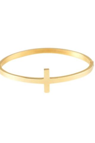 714611186489 Sideways Cross Hinged (Bracelet/Wristband)