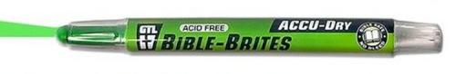 634989792047 Accu Dry Bible Brites Hightlighter Green