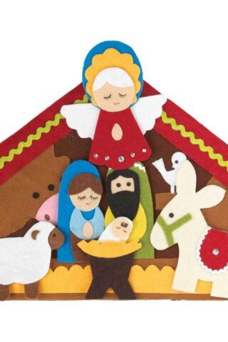603799331135 Felt Movable Nativity Set