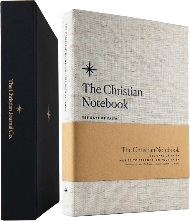 0634855237344 365 Days Of Faith Notebook Cotton In Gift Box