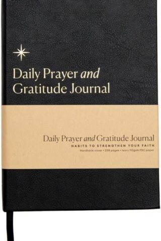 0700721345250 Daily Prayer And Gratitude Journal Black