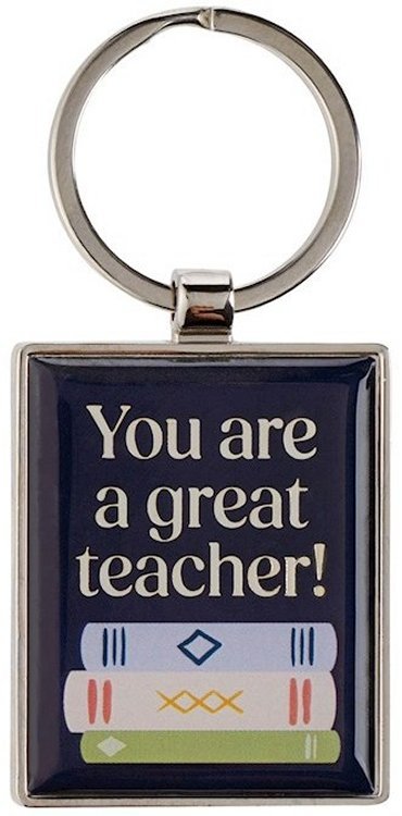 1220000327702 Inspirational Scripture Teacher Appreciation Keychain for Women: Lord Bless You
