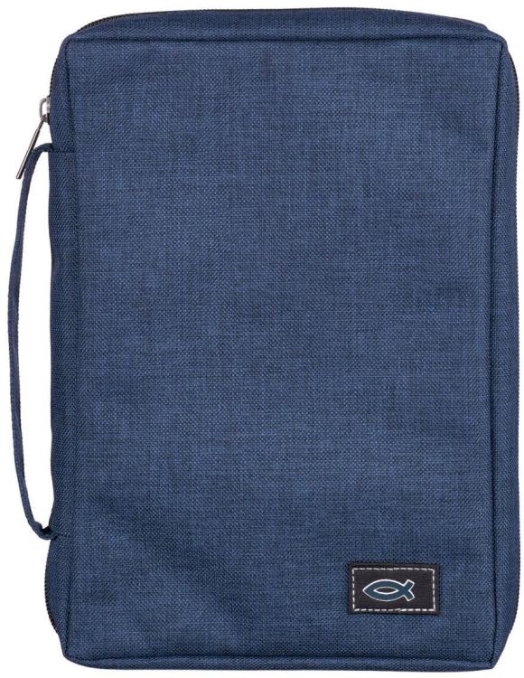 6006937139589 Men/Women's Bible Cover Jesus Fish