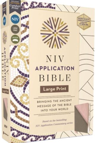 9780310465331 Application Bible Large Print Comfort Print