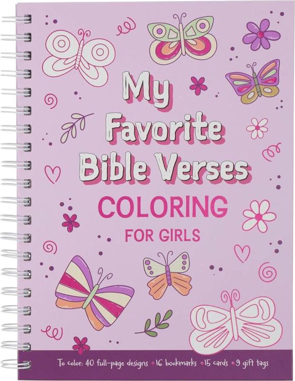 9780638002287 My Favorite Bible Verses Coloring for Girls