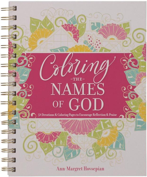 9781639527663 Coloring The Names of God: 52 Devotions and Coloring Pages to Encourage Reflecti