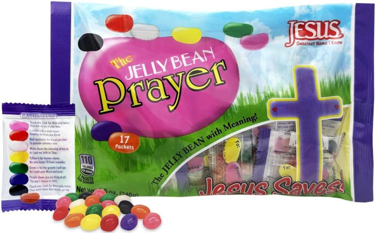 641520010171 Jelly Bean Prayer Spring Themed Bag 15 Count