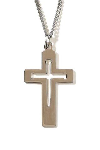 714611136293 Cross With Cutout Nail Cross