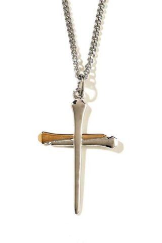 714611137191 2 Tone Nail Cross