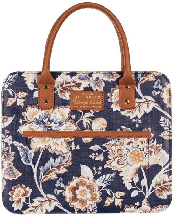 1220000325371 Fashion Vegan Leather Purse Style Bible Cover Case for Women: All Things Through