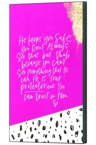 603799019200 He Keeps You Safe (Plaque)