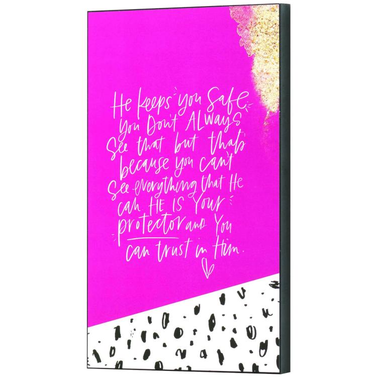 603799019200 He Keeps You Safe (Plaque)
