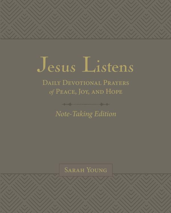 9781400235476 Jesus Listens Note Taking Edition