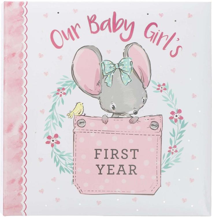 9781432131234 Girl Baby Book of Memories Pink Keepsake Photo Album Our Baby Girl's First Year